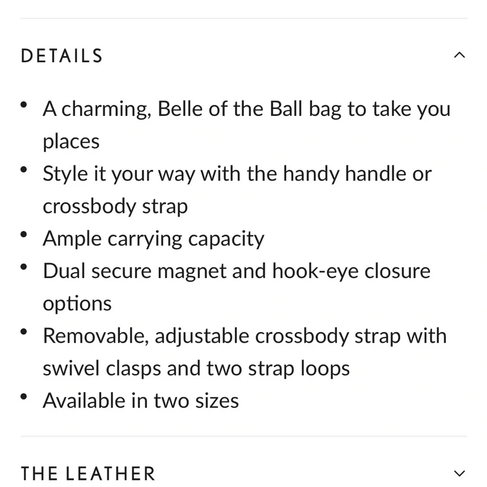 Sold out Portland Leather Goods Belle Bucket Bag Evergreen - Picture 10 of 16